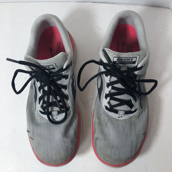 Brooks Sneakers Womens Size 9 B Pureflow 7 1202621B078 Gray Running Comfort G3 - Picture 5 of 11